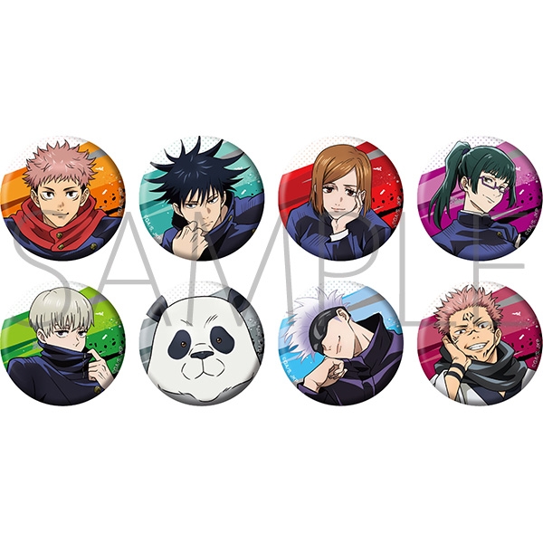 【グッズ-バッチ】呪術廻戦 キャラバッジコレクション/椅子シリーズ 描き下ろし