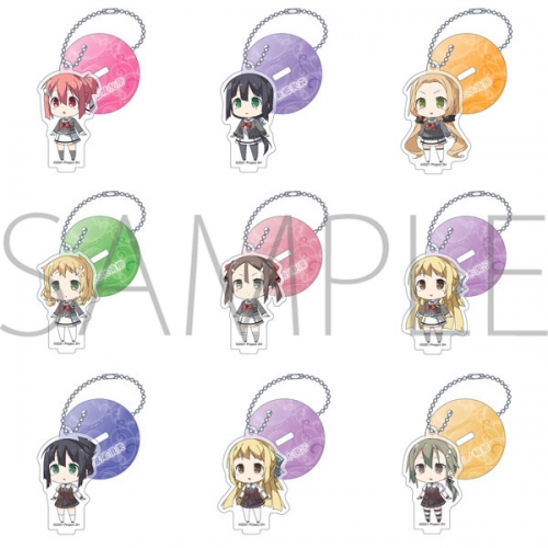 グッズ キーホルダー 結城友奈は勇者である ちゅるっと スタンド付きアクリルキーホルダーコレクション A アニメイト