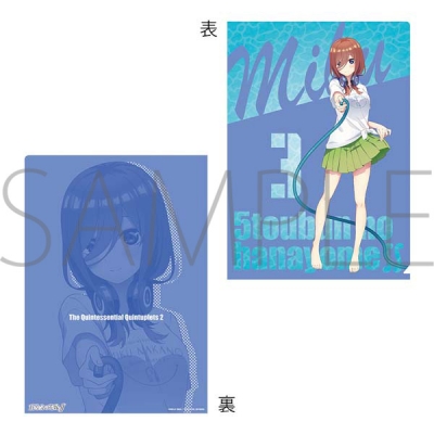 【グッズ-クリアファイル】五等分の花嫁∬ クリアファイル/三玖