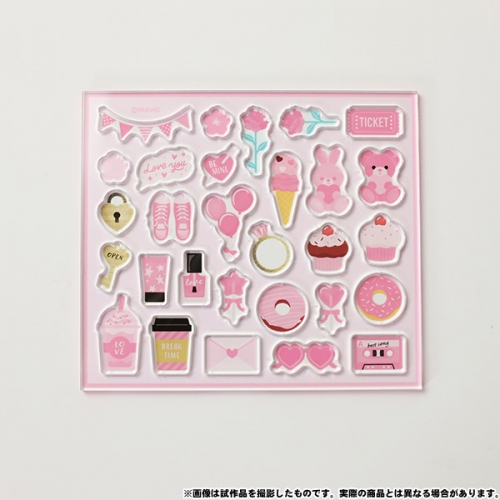 グッズ スタンドポップ ノンキャラオリジナル カスタマニアピース ピンク アニメイト