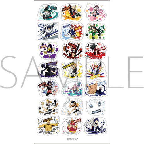 グッズ シール 僕のヒーローアカデミア スケジュールシール アニメイト
