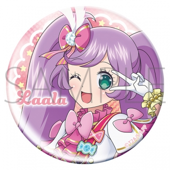 グッズ-バッチ】アイドルランドプリパラ ホログラム缶バッジ/真中らぁ 