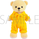 【グッズ-コスプレアクセサリー】くまめいと つなぎ 黄/ぬいぐるみ用衣装の画像