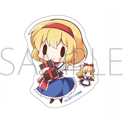 グッズ ステッカー 東方project ステッカー アリス アニメイト