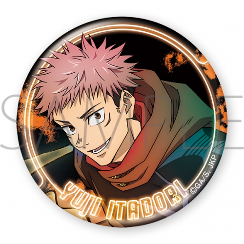 グッズ バッチ 呪術廻戦 缶バッジ 虎杖 悠仁 アニメイト