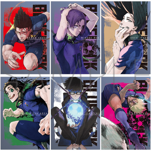 グッズ ポストカード ブルーロック ポストカードセット B アニメイト