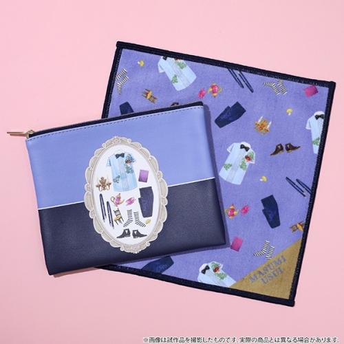 グッズ ハンカチ A3 ハンカチ ポーチセット 碓氷 真澄 アニメイト