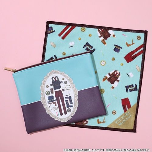 グッズ ハンカチ A3 ハンカチ ポーチセット 皆木 綴 アニメイト