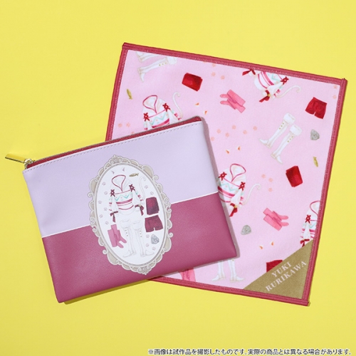グッズ ハンカチ A3 ハンカチ ポーチセット 瑠璃川 幸 アニメイト