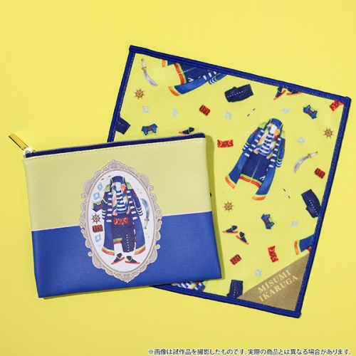 グッズ ハンカチ A3 ハンカチ ポーチセット 斑鳩 三角 アニメイト