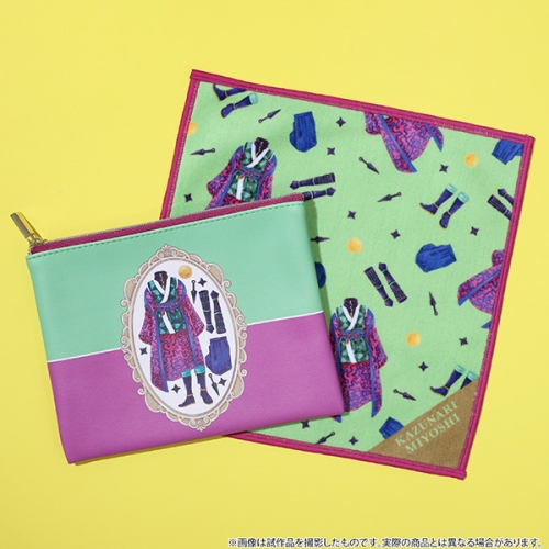 グッズ ハンカチ A3 ハンカチ ポーチセット 三好 一成 アニメイト