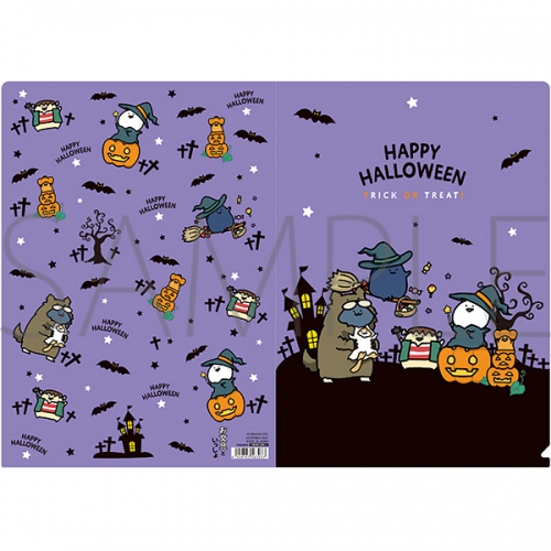 グッズ クリアファイル お文具といっしょ クリアファイル ハロウィン柄 アニメイト