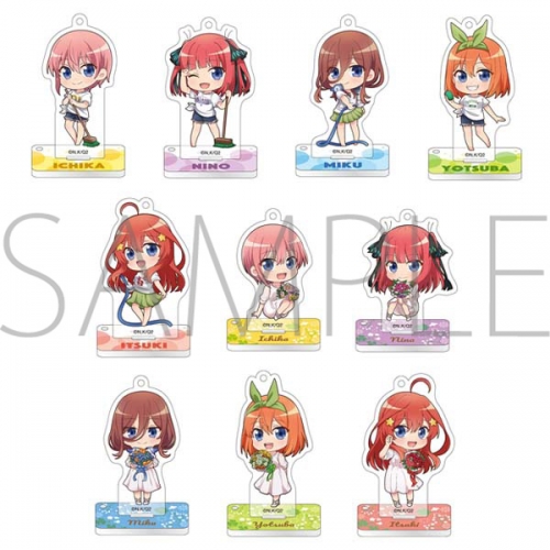 グッズ キーホルダー 五等分の花嫁 スタンド付きアクリルキーホルダーコレクション アニメイト