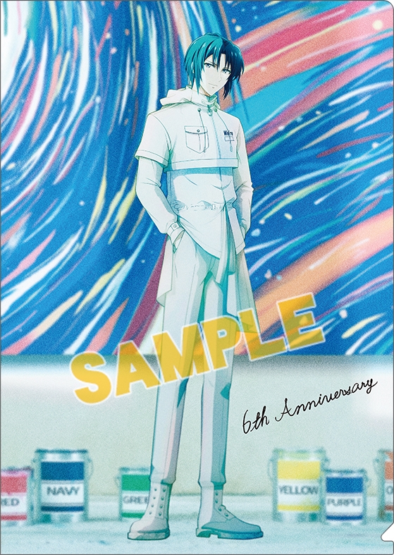 グッズ クリアファイル アイドリッシュセブン クリアファイル 6周年ビジュアル 一織 アニメイト