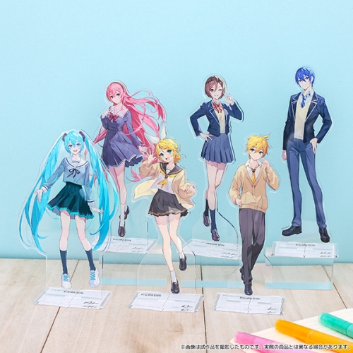 グッズ スタンドポップ 初音ミクシリーズ アクリルスタンド 鏡音リン 学生服 Teffish アニメイト