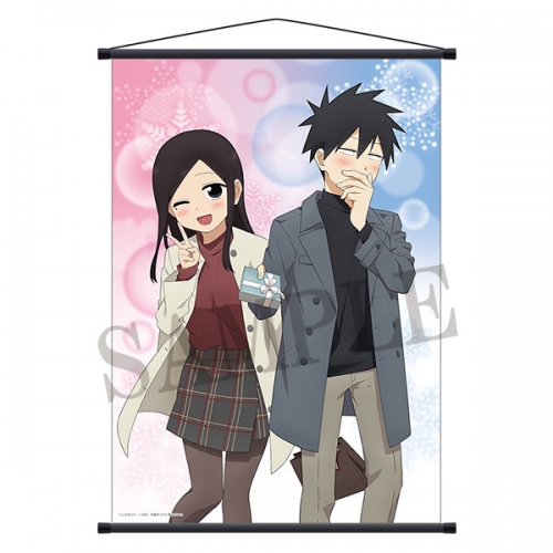 グッズ タペストリー 先輩がうざい後輩の話 B2タペストリー 桜井桃子 風間蒼太 アニメイト