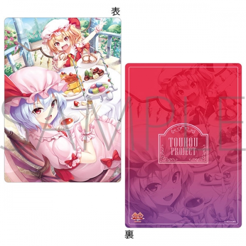 グッズ 下敷き 東方project 下敷き レミリア フランドール アニメイト