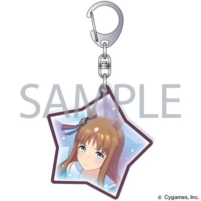 【グッズ-キーホルダー】ウマ娘 プリティーダービー ピースアクリルキーホルダー/グラスワンダー