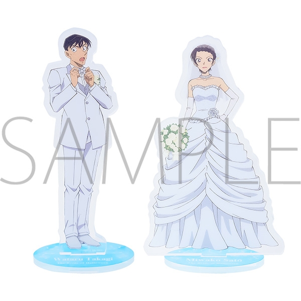 【グッズ-スタンドポップ】劇場版 名探偵コナン ハロウィンの花嫁 アクリルスタンドセット/高木渉＆佐藤美和子