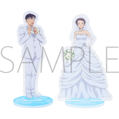 【グッズ-スタンドポップ】劇場版 名探偵コナン ハロウィンの花嫁 アクリルスタンドセット/高木渉&佐藤美和子