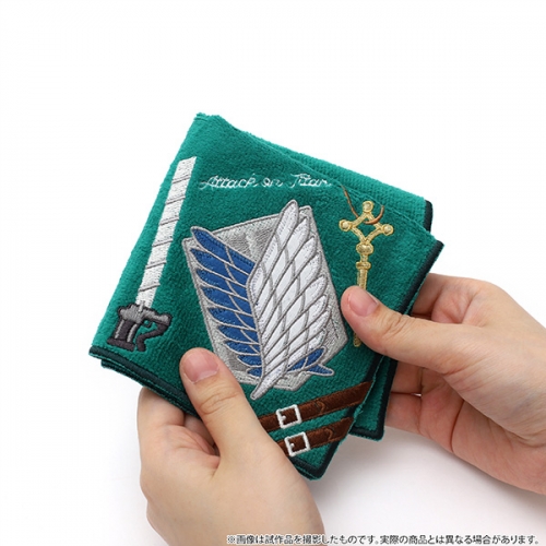 グッズ タオル 進撃の巨人 刺繍タオル B アニメイト
