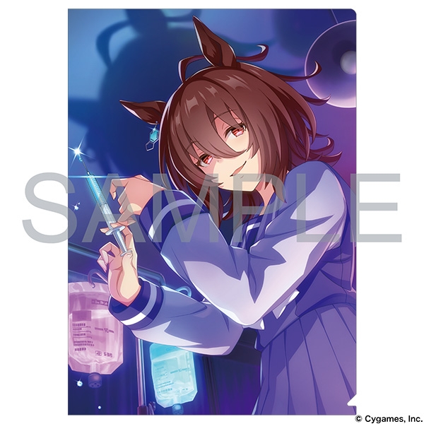 グッズ クリアファイル ウマ娘 プリティーダービー クリアファイル Vol 6 生体aに関する実験的研究 アグネスタキオン アニメイト