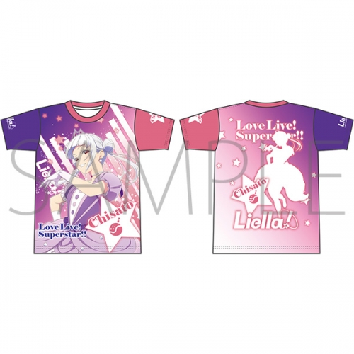 グッズ-Tシャツ】ラブライブ！スーパースター!! フルグラフィックT 