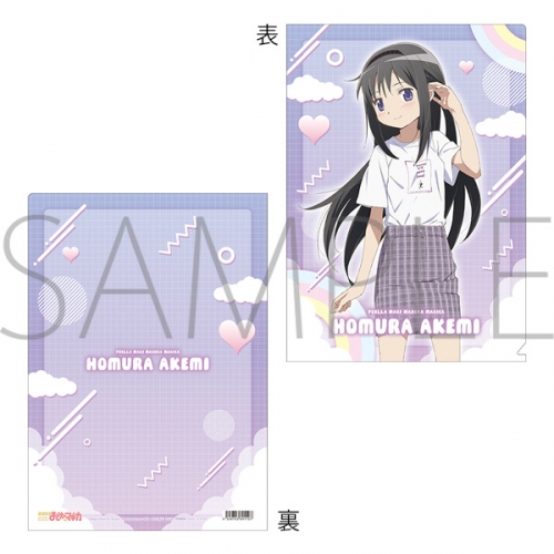 グッズ クリアファイル 魔法少女まどか マギカ クリアファイル ほむら アニメイト