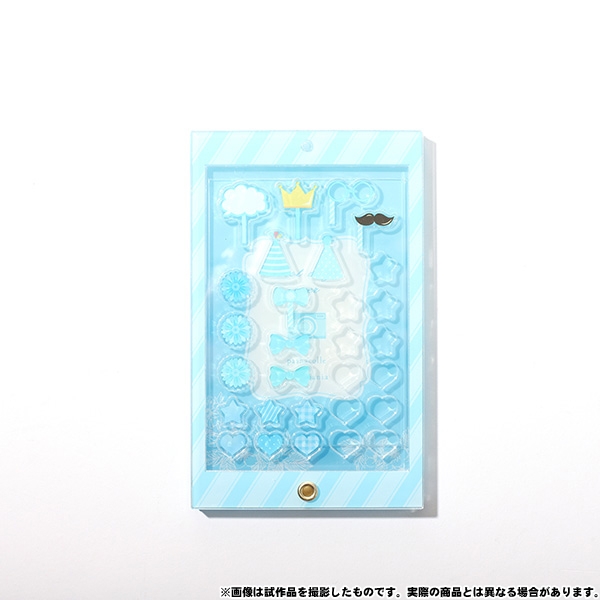 【グッズ-スタンドポップ】ノンキャラオリジナル ぱしゃこれカスタマニア/ストライプ ブルー