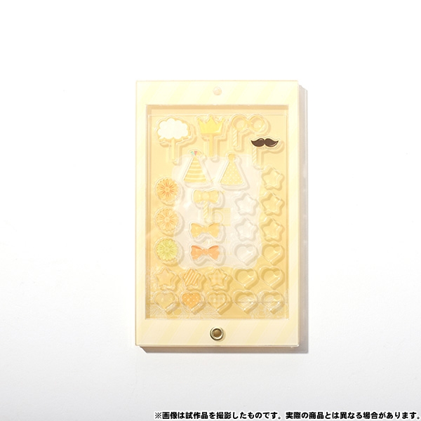 【グッズ-スタンドポップ】ノンキャラオリジナル ぱしゃこれカスタマニア/ストライプ イエロー