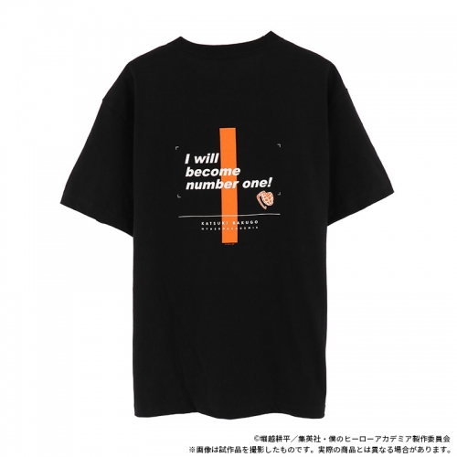 グッズ ｔシャツ 僕のヒーローアカデミア 名言tシャツ 爆豪勝己 アニメイト