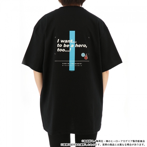 グッズ ｔシャツ 僕のヒーローアカデミア 名言tシャツ 轟焦凍 アニメイト