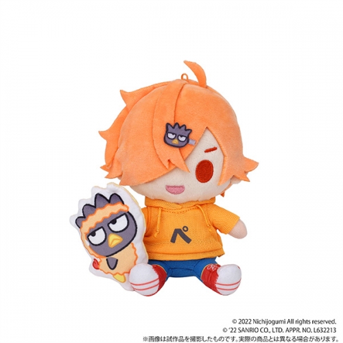 グッズ キーホルダー 日常組 ぬいぐるみキーホルダー ぺいんと バッドばつ丸 アニメイト