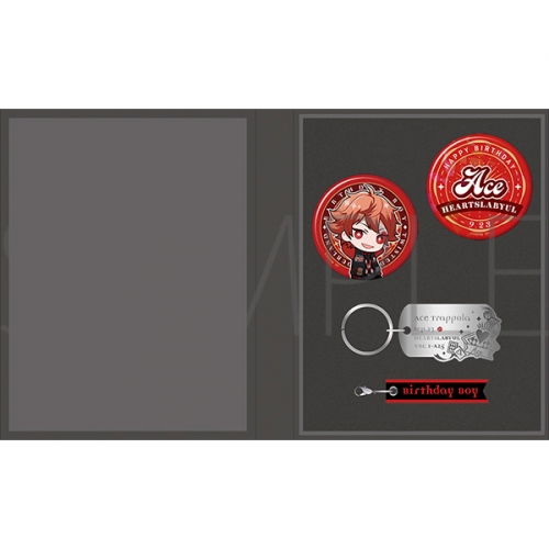 グッズ セットもの ディズニー ツイステッドワンダーランド バースデーセット 第二弾 エース トラッポラ アニメイト