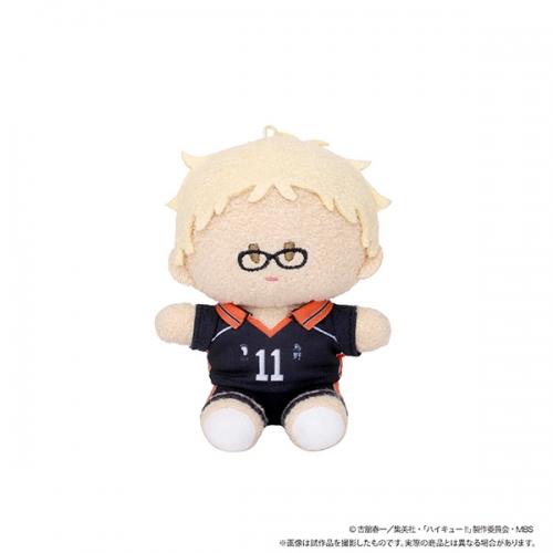 グッズ マスコット ハイキュー To The Top よりぬいミニ ぬいぐるみマスコット 月島 蛍 ユニフォームver アニメイト