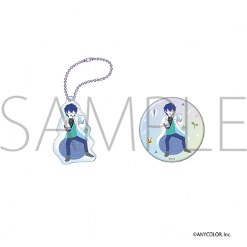 グッズ-セットもの】にじさんじ 缶バッジ＆アクリルキーホルダーセット レオス・ヴィンセントアクリルキーホルダーまとめ売り