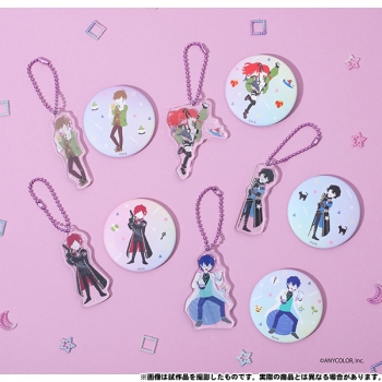 グッズ-セットもの】にじさんじ 缶バッジ＆アクリルキーホルダーセット 