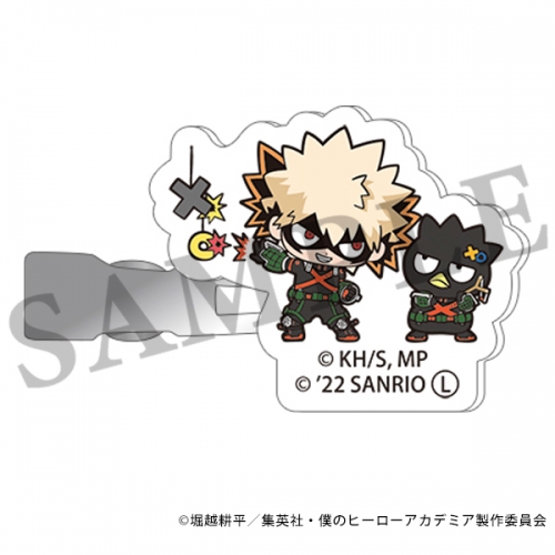 グッズ クリップ 僕のヒーローアカデミア クリップ 爆豪 僕のヒーローアカデミア サンリオキャラクターズ アニメイト