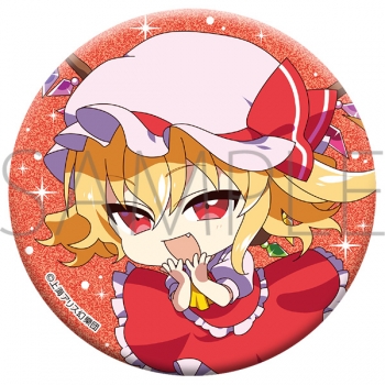 東方缶バッジフラン グッズ-バッチ 東方Project グリッター缶バッジ 