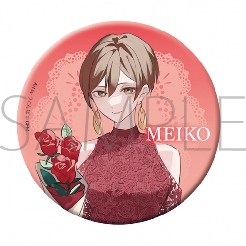 グッズ-バッチ】初音ミクシリーズ 缶バッジ/E MEIKO パーティードレス 