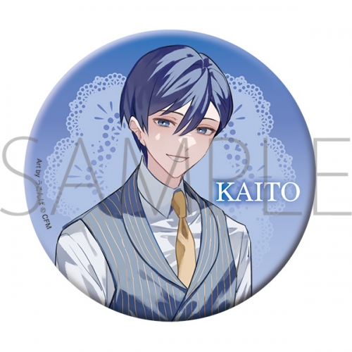 グッズ-バッチ】初音ミクシリーズ 缶バッジ/F KAITO パーティードレス  