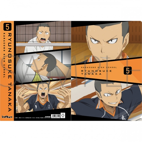 グッズ クリアファイル ハイキュー To The Top 場面写クリアファイル 田中龍之介 アニメイト