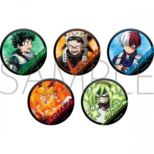 グッズ バッチ 僕のヒーローアカデミア 笑え 地獄のように トレーディング缶バッジ アニメイト