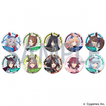 グッズ-バッチ】ウマ娘 プリティーダービー キャラバッジコレクション 