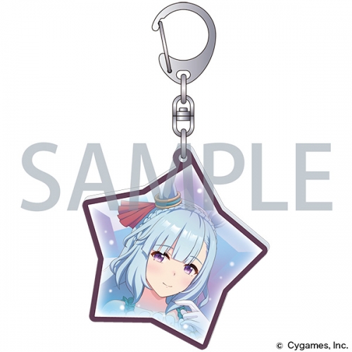 グッズ-キーホルダー】ウマ娘 プリティーダービー ピースアクリル 