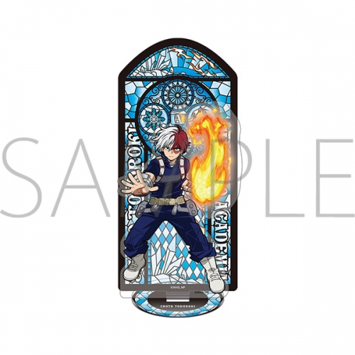 グッズ スタンドポップ 僕のヒーローアカデミア ステンドグラス風 アクリルスタンド 轟焦凍 アニメイト