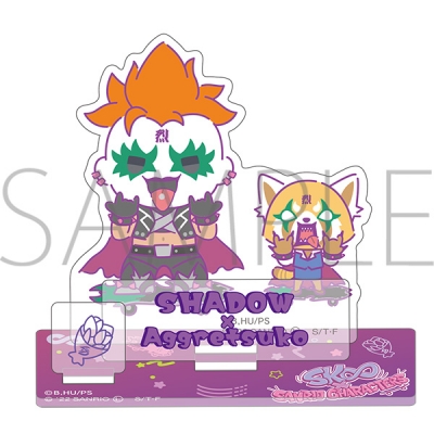 【グッズ-スタンドポップ】SK∞ エスケーエイト アクリルスタンド/シャドウ×アグレッシブ烈子 SK∞×サンリオキャラクターズ