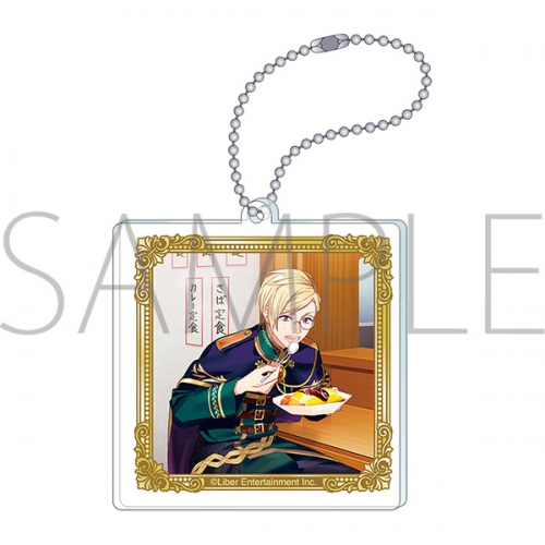 新品☆A3！☆秋組【七尾太一＆伏見臣＆古市左京】アニカフェ☆ラバー  