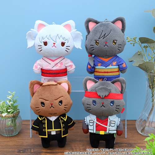 グッズ-キーホルダー】銀魂 withCATアイマスク付きぬいぐるみ 