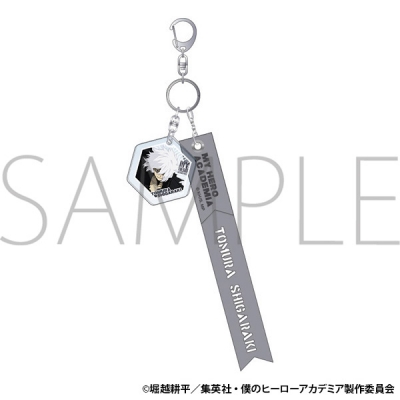 【グッズ-キーホルダー】僕のヒーローアカデミア 合皮リボンキーホルダー/死柄木
